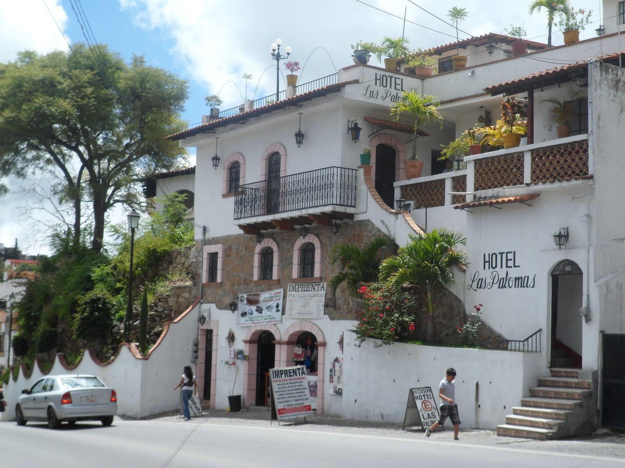 Hotel Las Palomas แท็กซ์โก เด อลาร์คอน ภายนอก รูปภาพ